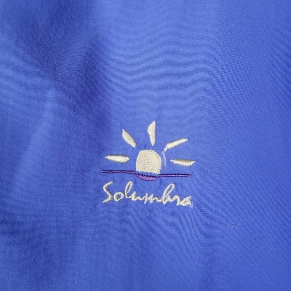 Solumbra Short Sleeve Sun Protection Shirt Women's‎ 12 Periwinkle Blue Tee - Picture 3 of 11